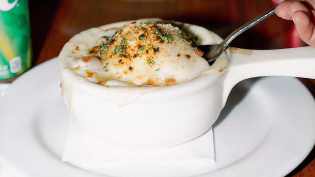French Onion Soup.