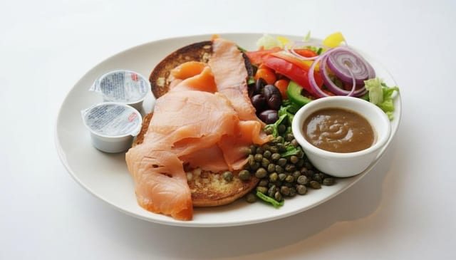 Smoked Salmon Platter.