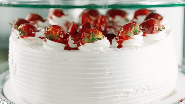 Fresh Strawberry Shortcake.