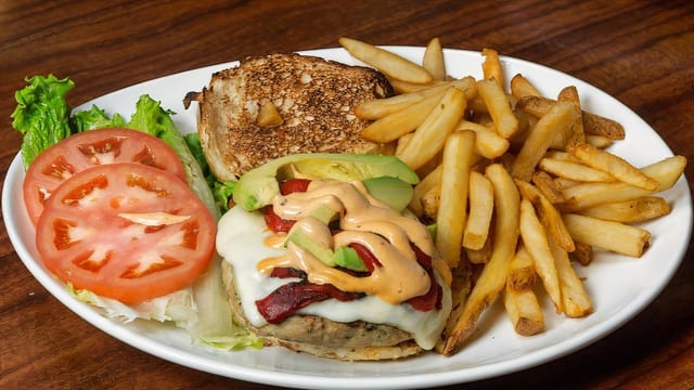 Chipotle Chicken Burger.