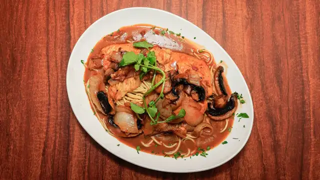 Chicken Marsala.