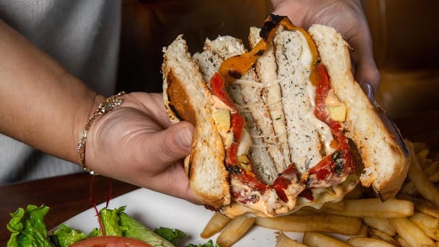 Paizano Turkey Burger.