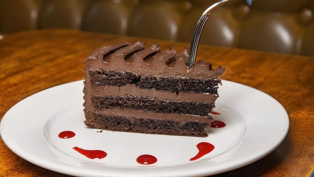 Chocolate Outrage Cake.