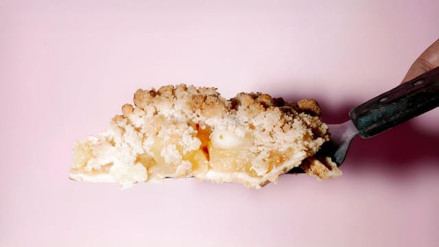 Apple Crumb Pie.