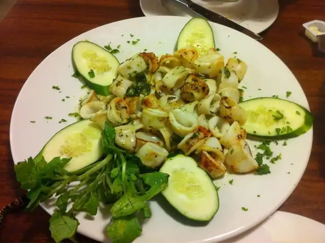 Grilled Calamari.