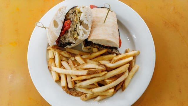 Roasted Vegetable Panini.