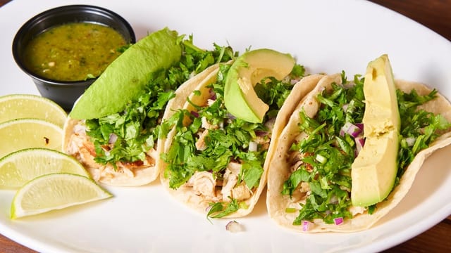 Chicken Tacos.