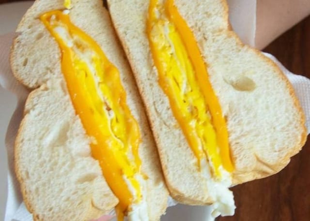 Two Fried Egg Sandwich.
