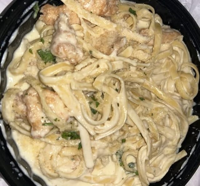 Fettuccine Alfredo.